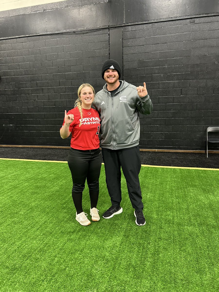 Thank you to all the coaches and players for a great hitting camp at <a href="/EState_Softball/">Emporia State Softball</a> yesterday! Very grateful for all instruction I received yesterday! 
<a href="/ahuddles24/">April Rosales</a> 
<a href="/CoachHill_ESU/">Megan Hill</a> 
<a href="/ACHammond21/">Aaron Hammond</a> 
<a href="/JamesSnyDus/">Dustin James Snyder</a>