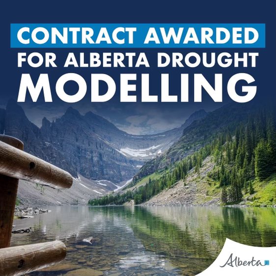 Our government has contracted WaterSMART Solutions to enhance drought modelling and mitigate the risk of severe drought in 2024. The work we announced today will help the province conduct advanced drought modelling and explore innovative ways to maximize Alberta’s water supply.