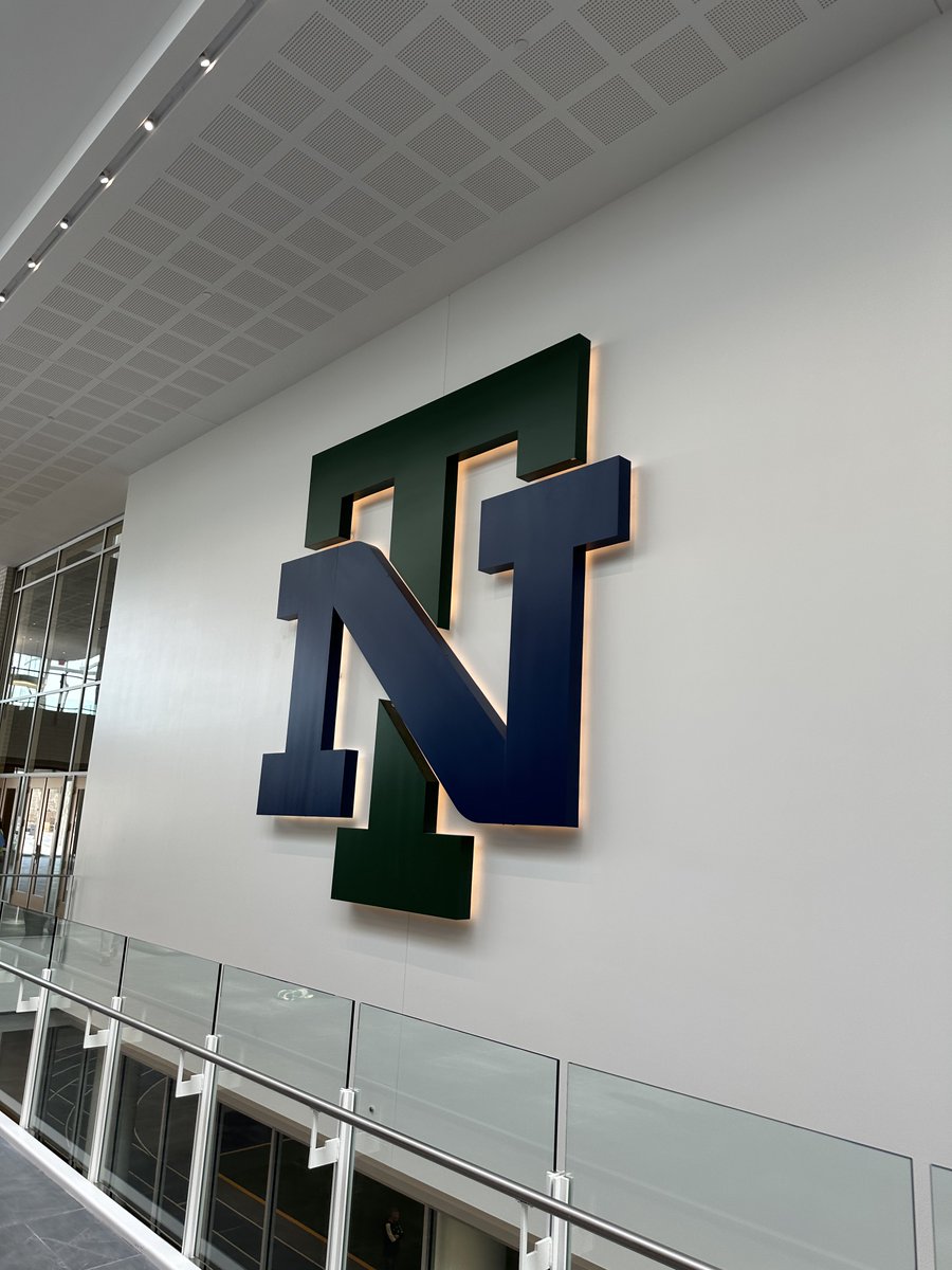 michaelsobrien's tweet photo. The New Trier gym is not a gym. It’s a venue. An entire facility. Wow. 

Underground track and fields. Auxiliary gym. Climbing room. Cardio and weight rooms. https://t.co/d2Xpv3L5nF