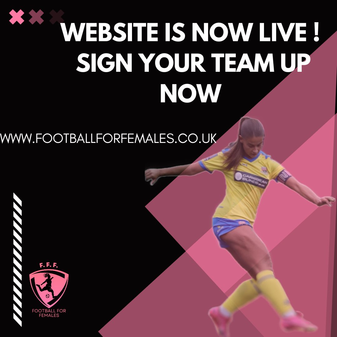 Sign up your womens 5 a side team now !!!
