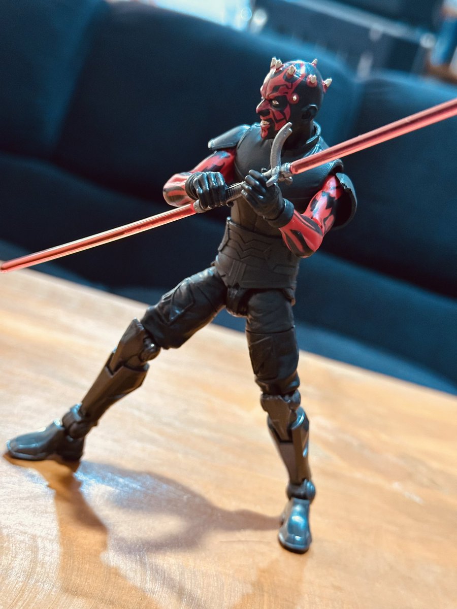 One of my favorite #StarWars The Black Series action figures, Darth Maul from #TheCloneWars. 

#TCCToys #TCCPhotography
