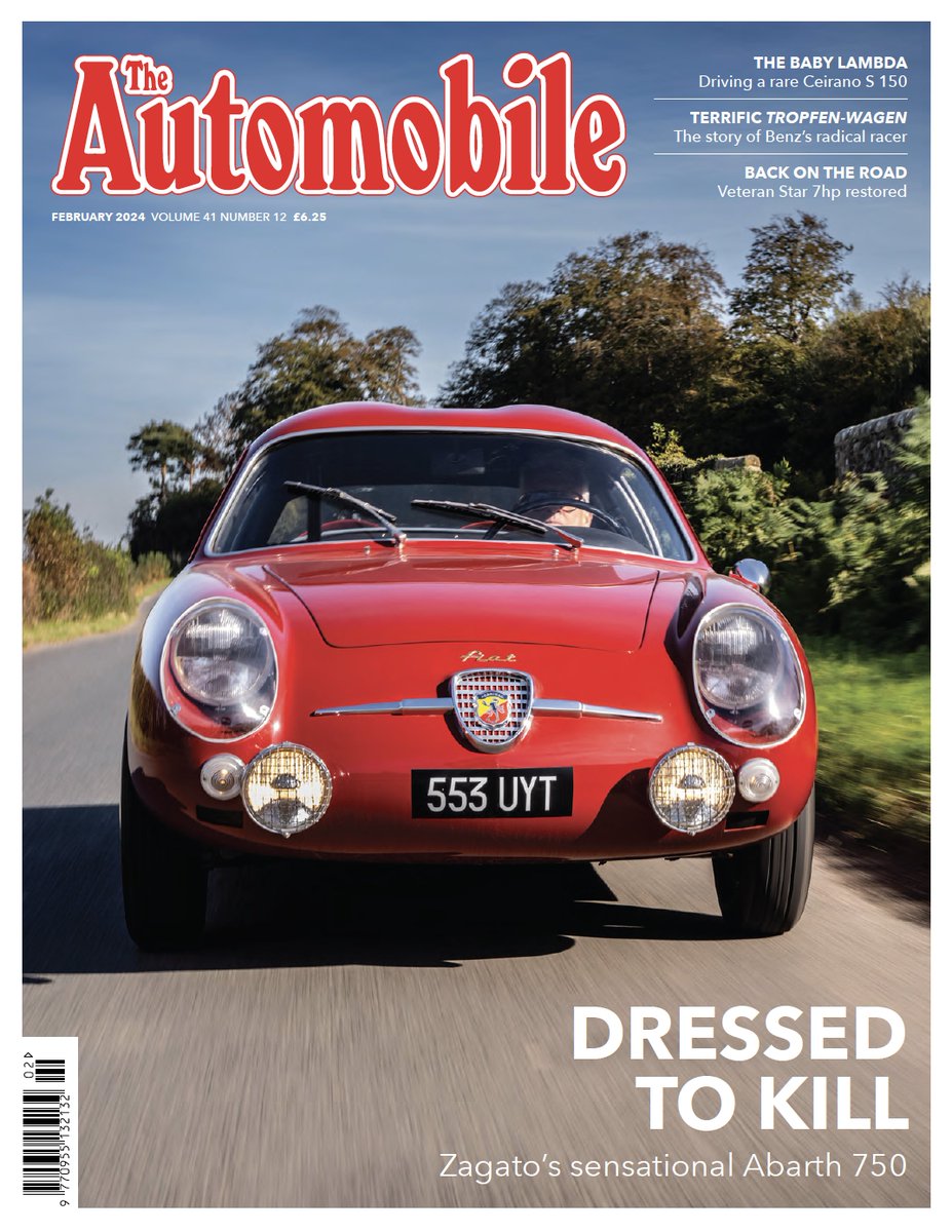 Our February issue is out now, including a road test of this brilliant little #Fiat #Abarth 750. Pick up a copy wherever you get your magazines, or on our website