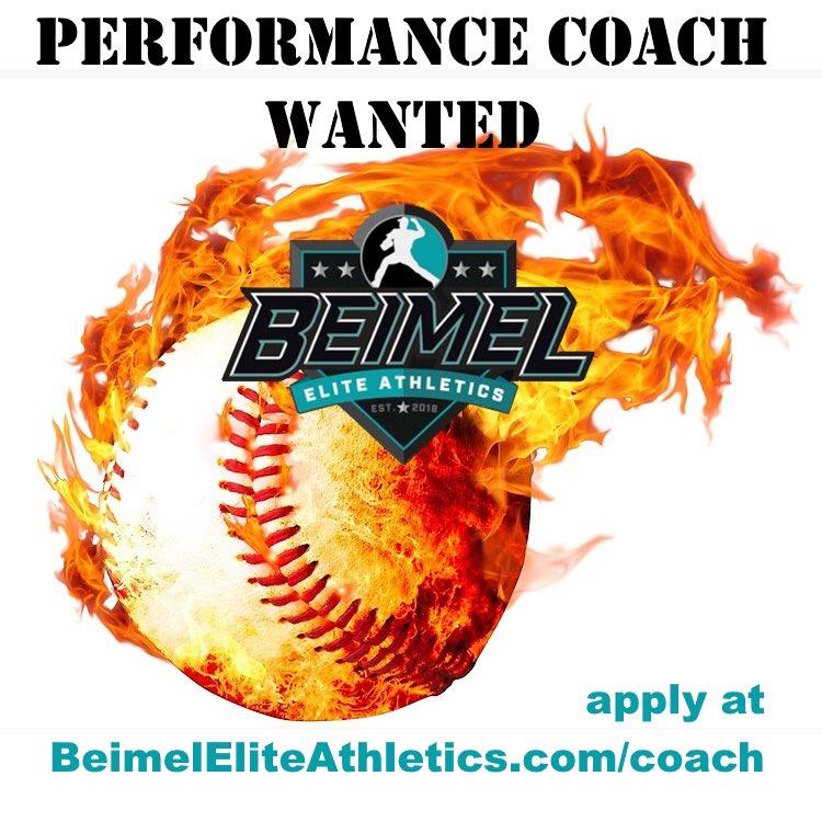 Looking for a career in baseball performance or coaching? We're hiring! 424-337-0326