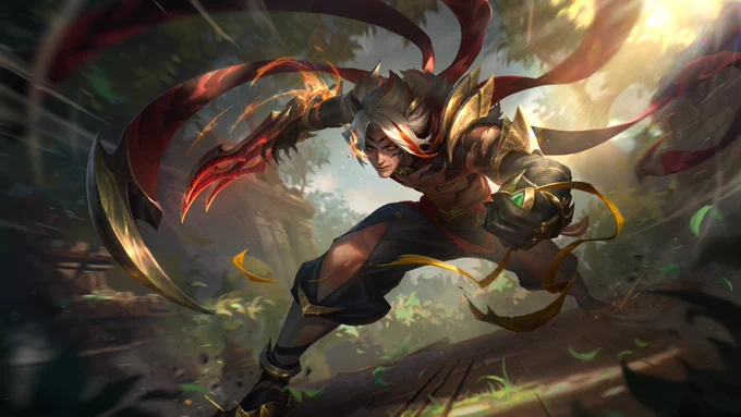 Sacad las garras y despedazadlos a todos  Riven emboscada primigenia Sivir emboscada primigenia Talon emboscada primigenia Vi emboscada primigenia 