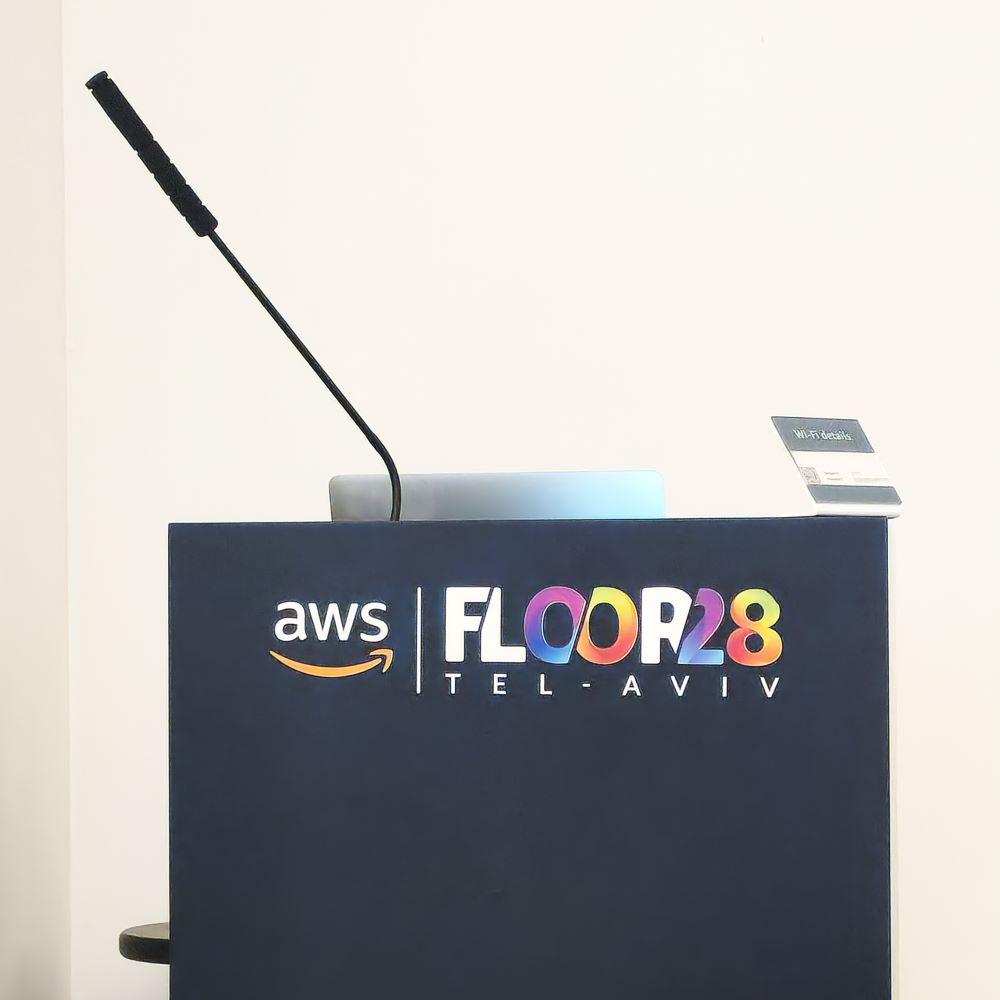 cloudride_il's tweet photo. Our @ronenamity @uriteva &amp; @shiratel attended the #AWSReinvent Recap event at the TLV office on Floor28. Caught up with the amazing tech @awscloud announced last December in Vegas. Looking forward to applying these in our future projects!
#TechInnovation #CloudComputing #TechNews https://t.co/0PusqOXUdS