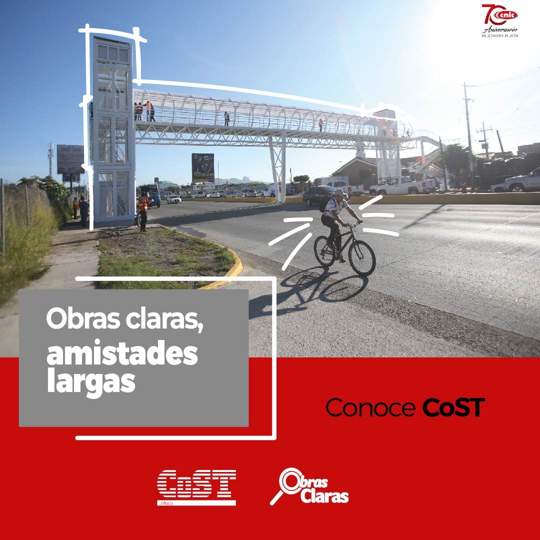 ¡Bienvenidas las Obras Claras! La plataforma CoST llega para brindarte transparencia en cada proyecto de construcción. Descubre cómo estamos cambiando las reglas del juego.
📷Visita costjalisco.org.mx