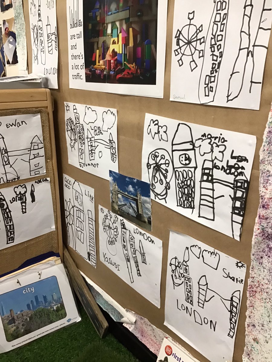 St_Chrysostoms's tweet photo. The Naughty Bus has arrived in Reception! We have been exploring our key text through play, art and lots of retelling. #sjcreader Look out for more adventures! https://t.co/1NsNeH7uAd