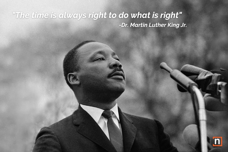 nSideApp's tweet image. "The time is always right to do what is right." - Dr. Martin Luther King Jr.

Dr. King always taught that change can happen and that justice will ultimately prevail. Let us honor his legacy today and everyday.