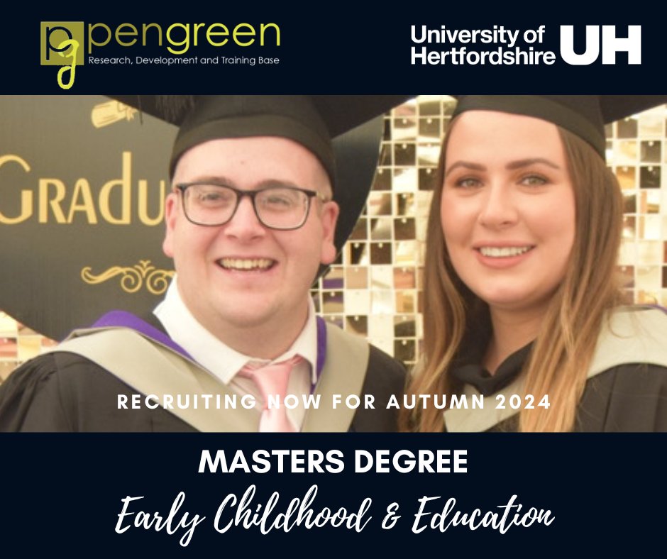 PGResearchBase's tweet photo. Are you looking to further your study in 2024?  We are recruiting across all Early Years Further and Higher Education courses, starting in the Autumn.  Find out more at our Open Day this weekend! https://t.co/dxUB5TAg0p https://t.co/9AcAxKcfBy