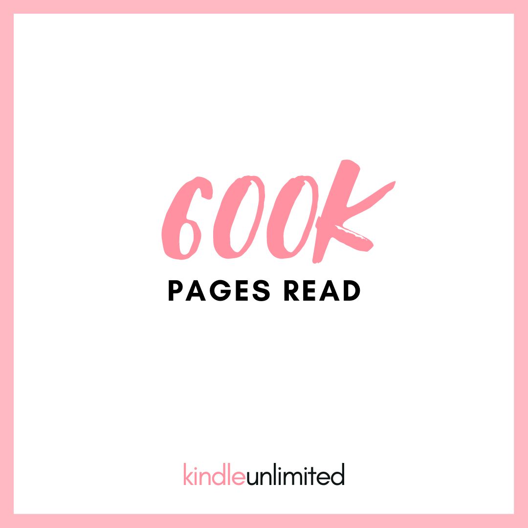 I'm not usually one for sharing numbers, but I also encourage people not to minimize their accomplishments or milestones, so... Thank you for the 600k page reads! 💖💋