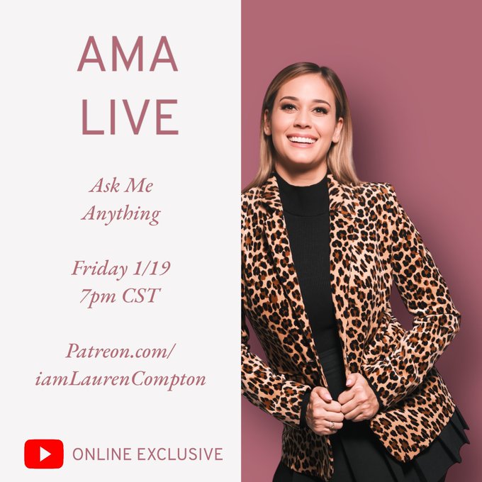 Join me for my very first AMA this Friday @ 7pm CST. This is an opportunity for you to ask me ANYTHING<a href="/tag/firstdate"class="tags"><span>#firstdate</span></a><a href="/tag/shazam"class="tags"><span>#shazam</span></a><a href="/tag/chuck"class="tags"><span>#chuck</span></a><a href="/tag/ymh"class="tags"><span>#ymh</span></a><a href="/tag/comedypodcast"class="tags"><span>#comedypodcast</span></a>