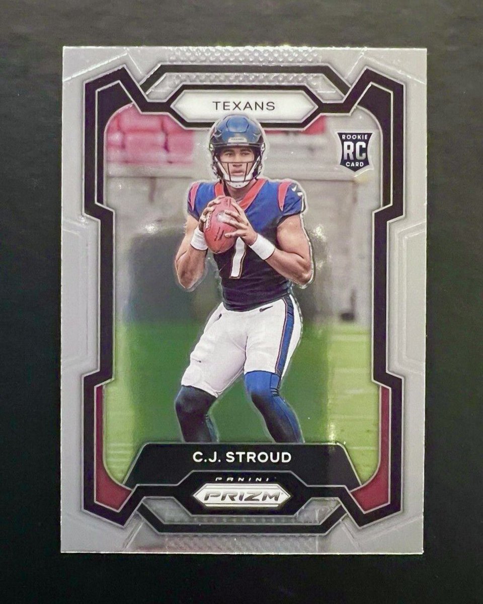 I’m giving away this CJ Stroud ROOKIE card for FREE!

TO ENTER:
Just like this tweet &amp; follow me!