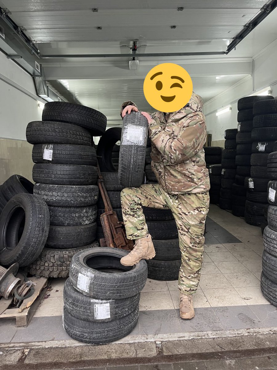 zampotech_ua's tweet photo. The military is grateful for the help and is sharing photos with the received tires. Every contribution matters, every wheel brings victory closer. Together, we will win! #zampotech #NAFO #WheelsOfVictory #NAFOfellas #NAFOworks #StandWithUkraine https://t.co/rRihpvXYZ7
