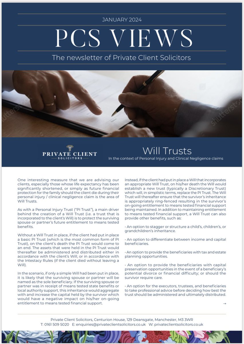 Private Client Solicitors tweet media