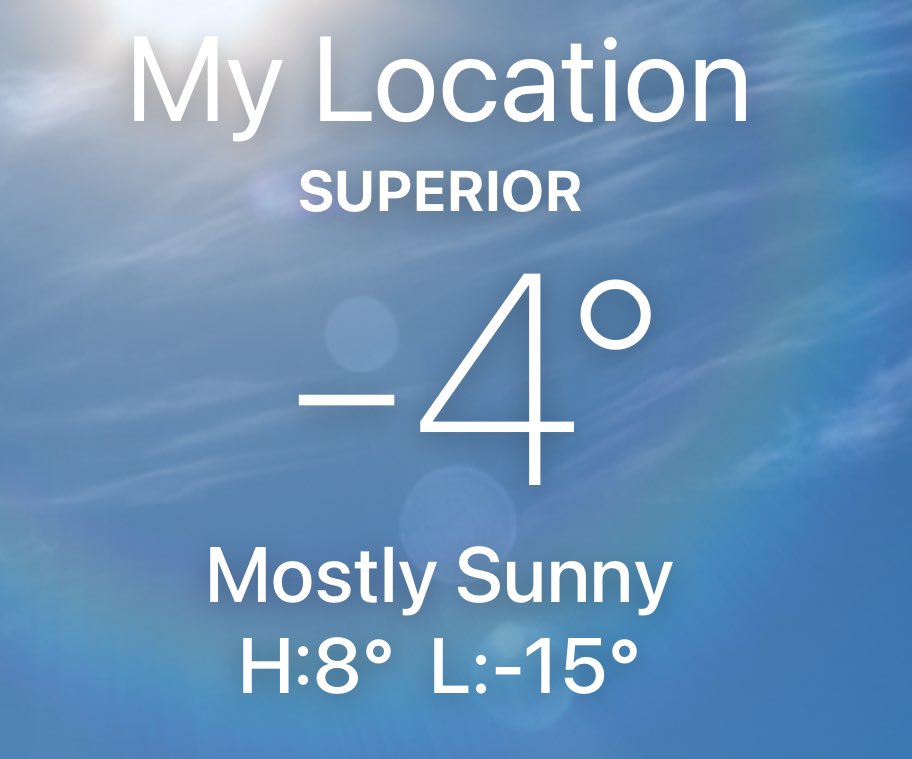 ShinarSquirrel's tweet photo. Nice thing about today being a federal holiday is that I don’t have to walk out to the mailbox in these temperatures! https://t.co/IaM1qmapJj