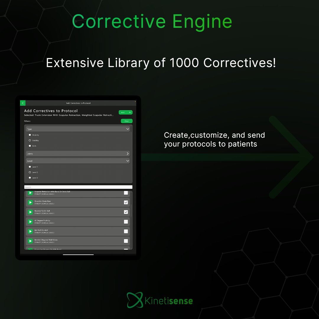 Kinetisense's tweet photo. Kinetisense is offering an exclusive limited-time deal on the revolutionary Corrective Engine and End User Patient App. Book a demo now and save $2,000 on a Kinetisense subscription! 
https://t.co/4SPdn11gxI
 #MovementAnalysis #HealthTech #LimitedTimeOffer https://t.co/4T8HoLd1ES