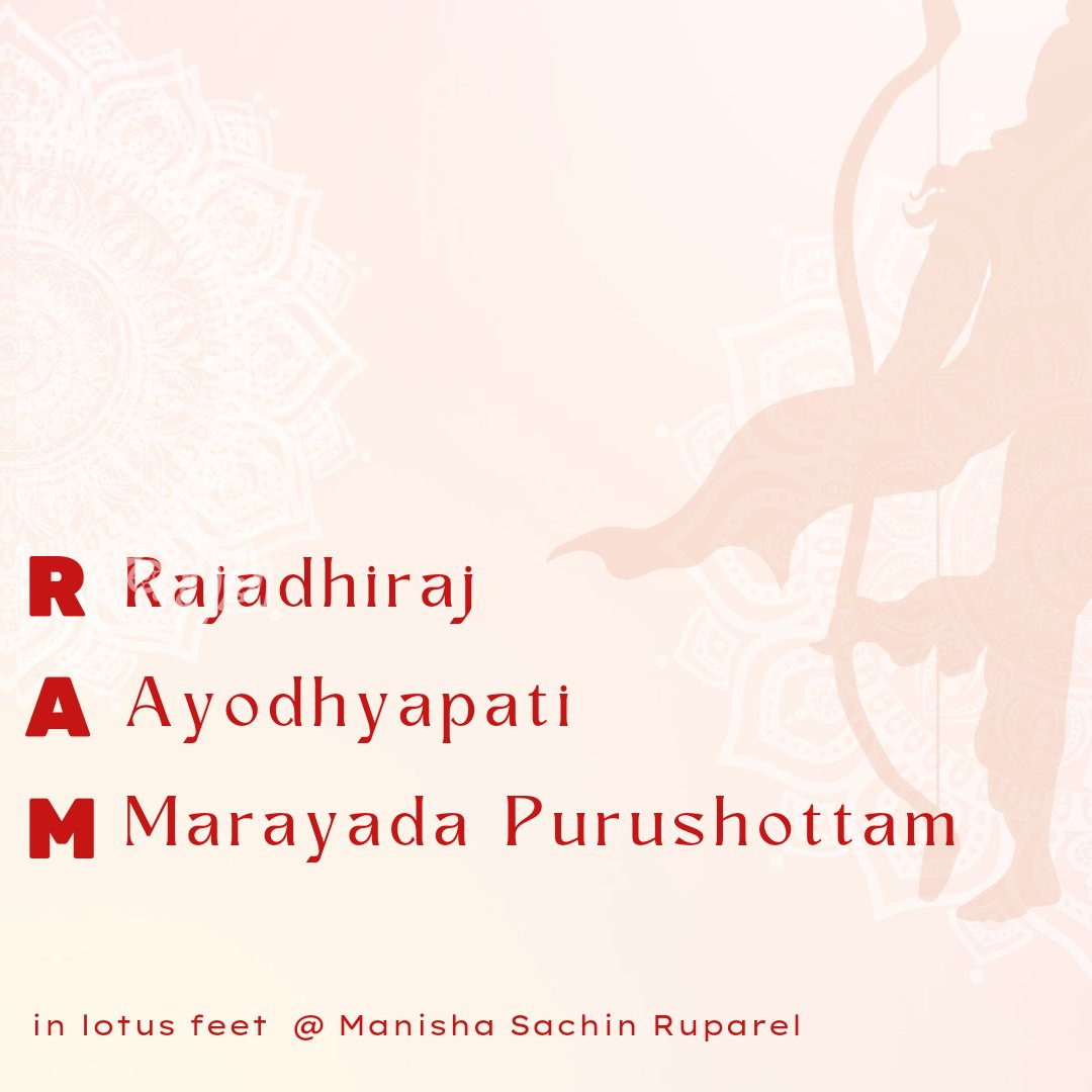 Hon PM @narendramodi ji , deep gratitude for restoring the glory of R ajadhiraj A yodhyapati M aryada Purushottam. #RamMandirPranPratishta #RamMandir