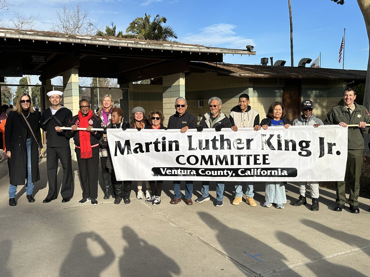 This morning, County leaders and staff joined the community at the 38th Annual Martin Luther King Jr. Day event in the city of #Oxnard, marching in honor of Dr. King’s work. #community #mlkday #venturacounty