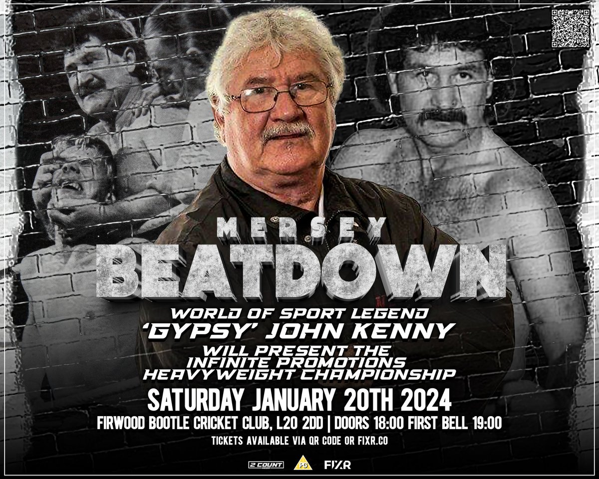 Infinite_Promo's tweet photo. We are delighted to reveal that British Wrestling legend "Gypsy" John Kenny will present the brand new Infinite Promotions Heavyweight Championship to the winner of Luke Jacobs vs Sam Gradwell, this Saturday!
#infinitereturns https://t.co/9XxAiL0ir7 https://t.co/NsUaUL5ynV