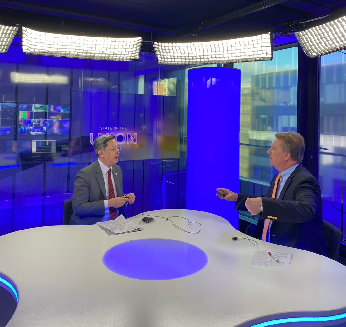 Ambassador Roy Chun Lee calls on the EU to stand firm with Taiwan! 🇹🇼🤝🇪🇺

📹+Read the Ambassador's full interview conducted today with <a href="/euronews/">euronews</a> at the link below 👇
euronews.com/my-europe/2024…