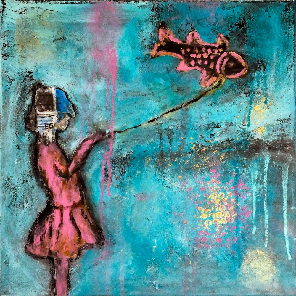 GabiHampe's tweet photo. The first original artworks are online. New cooperation with artSOLITAIRE.arsmundi at Hannover/Germany:
https://t.co/9b2iwPdQTQ #gabihampe #modernart #collage #art #abstractart #mixedmedia #woman #artwork #wallart #artshopping #artforsale #fish #artsolitaire #arsmundi #woman https://t.co/jV6dw6denI