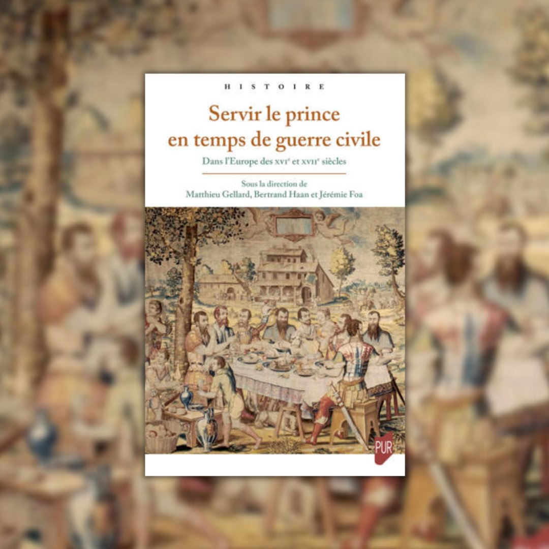 #EnLibrairie
"Servir le prince en temps de guerre civile - Dans l'Europe des XVIe et XVIIe siècles" dirigé par Matthieu Gellard, Bertrand Haan et Jérémie Foa.
Avec le soutien de <a href="/Sorbonne_Univ_/">Sorbonne Université</a> , <a href="/CRM_sorbonne/">Centre Roland Mousnier</a> et du laboratoire TELEMMe de @univamu .
👉bit.ly/3S2tJIR