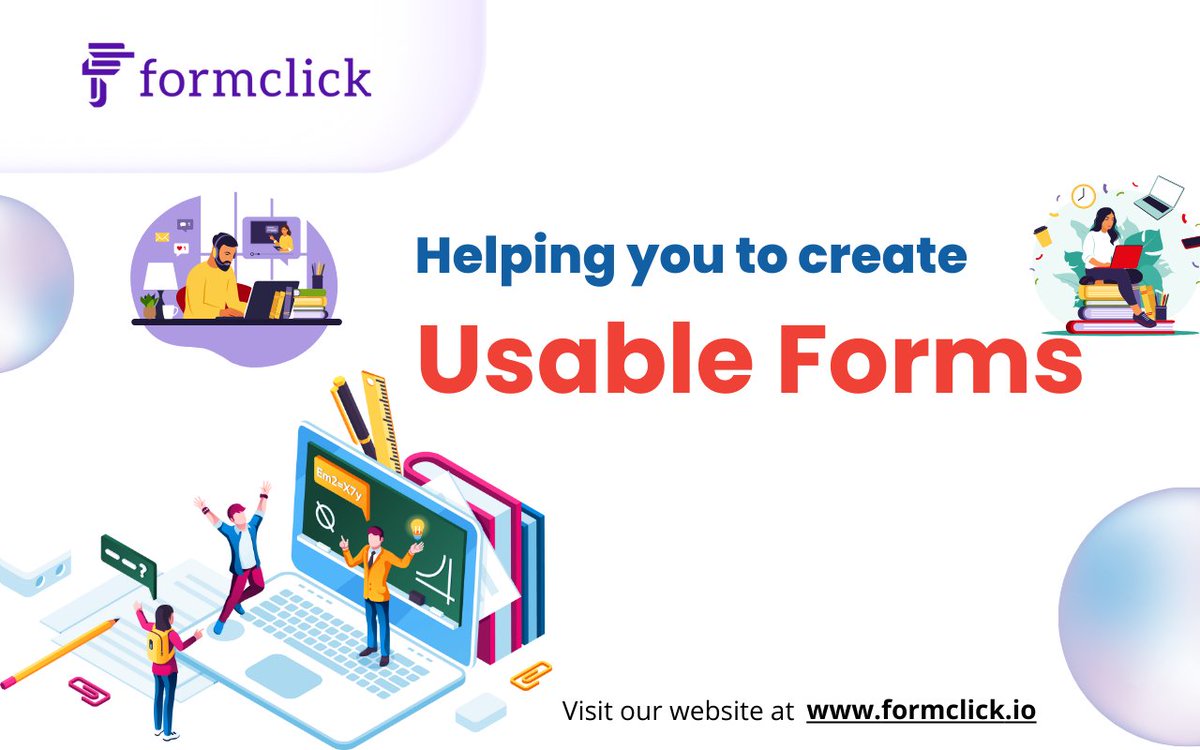formclickoff's tweet image. Formclick simplifies field tasks by creating online forms for surveys, inspections, and payments.
#formclick #formbuilder #automateworkflow #nocode #appbuilder #mobileformbuilder #webforms #nocodeformbuilder #nocodeappbuilder #neom
Visit Our Website at formclick.io