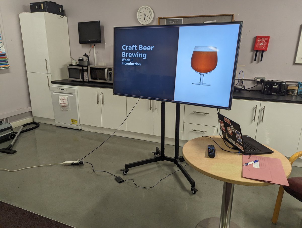 First week of a new term and eleven new Brewing students for my course @ICFEnightschool