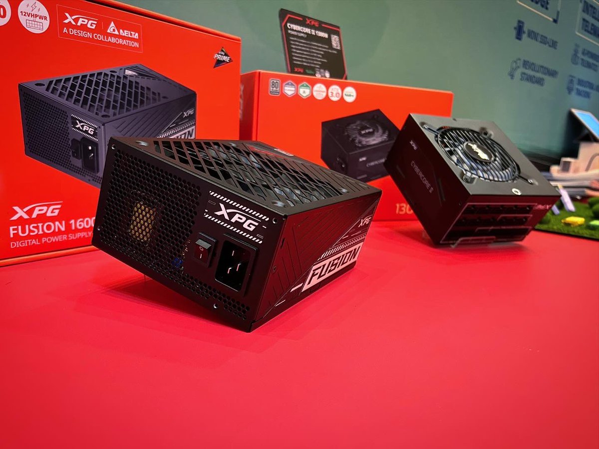 XpgMexico's tweet photo. ¡Disfruta del máximo desempeño de tu pc con la nueva generación de fuentes XPG #Fusion #CyberCoreII y #CoreReactorII! ⚡️ https://t.co/c6yl0ZS32W