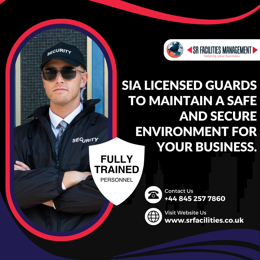 srsecure's tweet photo. Our security professionals are dedicated to your safety and protection. With rigorous training and expertise, we ensure that our team is equipped with the skills and knowledge to handle any security situation. 
Get in touch:
https://t.co/JfDhAZV0CO

#SIAguards #SecurityServices https://t.co/JeiCQZbkYf