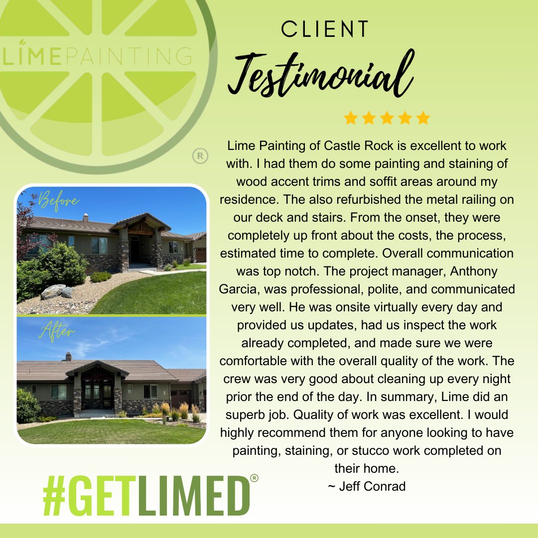 LIME_CR's tweet image. #limepaintingofcastlerock #limepaintingofcoloradosprings #GetLIMED #woodstaining #exteriorpainting #directtometal