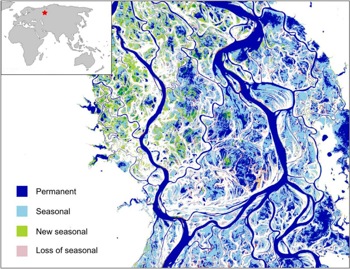 📢Radeloff et al. (2024) discuss the need to monitor global changes in #climate, #landcover, and #landuse, which threaten natural ecosystems, biodiversity, and vital ecosystem services. 
It proposes creating a suite of 13 essential global medium-resolution satellite data products