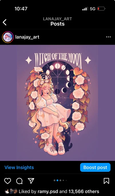 Same art posted about a year apart … I think my instagram is dead hahaha