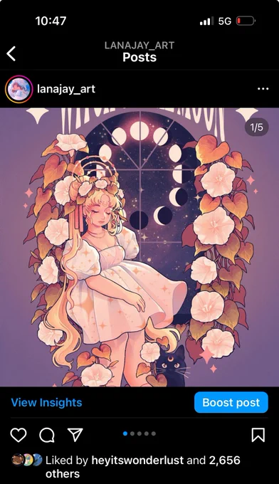 Same art posted about a year apart … I think my instagram is dead hahaha