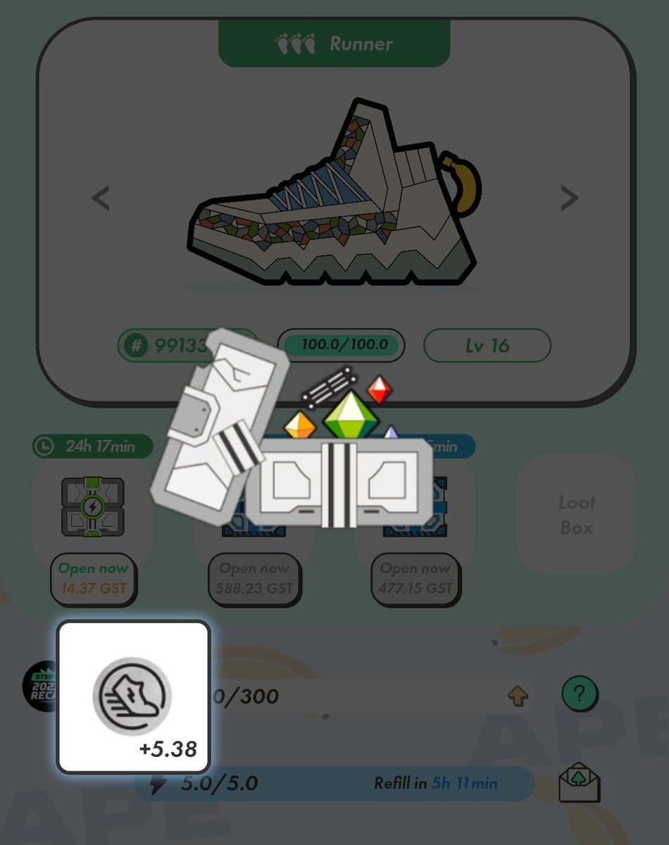 neko_niko_ban's tweet image. E国初MB開封!
MB1はGSTカツアゲかと思ってたら0.38GSTプラスやった🥺
アクティベーションコードどうぞ!
91180913
#STEPNcode
#stepnactivationcode
#activationcode
#STEPN