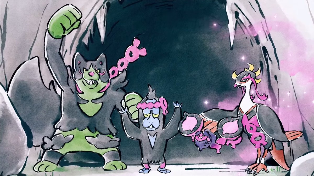 モモワロウとイイネイヌ、マシマシラ、キチキギス モモワロウがただ