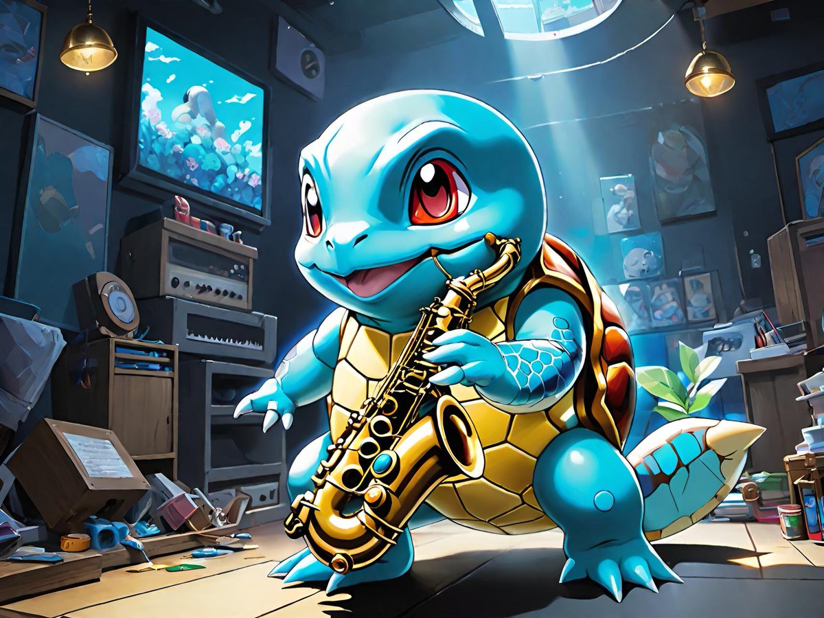 $SAX practicing for the $ETH community 🚀 🎷