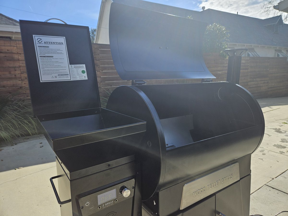 GaffneyDesign's tweet photo. Our new smoker has been assembled. There will be many upcoming photos of various smoked meat products.

You have been warned. https://t.co/EpGPo8kv3l
