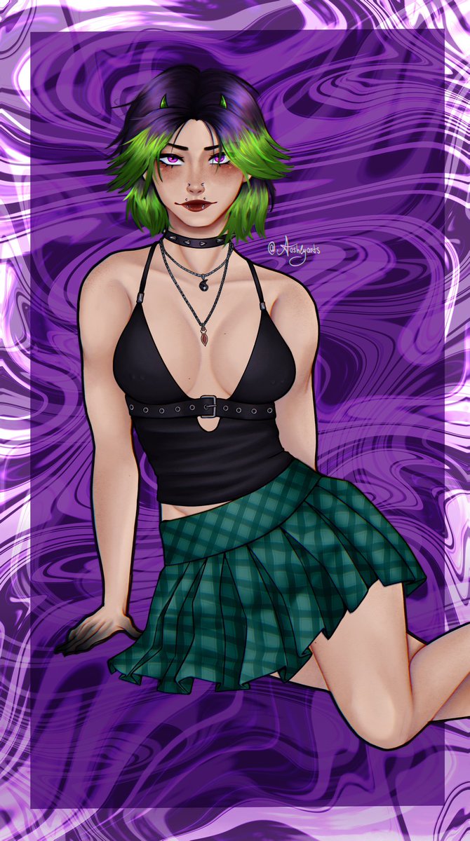 aashlyarts's tweet photo. new oc artwork :)

#oc #demon #alternative https://t.co/wfC8Q9n3km