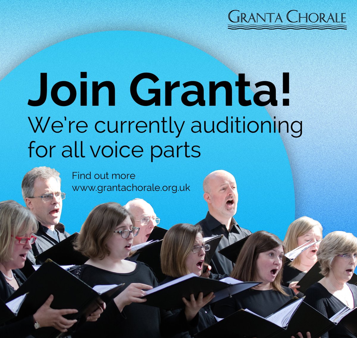 Granta Chorale (@grantachorale) on Twitter photo Are you a talented singer looking for a new choir?
We're an ambitious chamber choir based in Saffron Walden led by <a href="/JanetWheelerMM/">Janet Wheeler</a>. Get in touch to arrange a friendly audition if you are looking for challenging music & a supportive atmosphere
š tinyurl.com/2sysazva Are you a talented singer looking for a new choir?
We're an ambitious chamber choir based in Saffron Walden led by <a href="/JanetWheelerMM/">Janet Wheeler</a>. Get in touch to arrange a friendly audition if you are looking for challenging music & a supportive atmosphere
š tinyurl.com/2sysazva