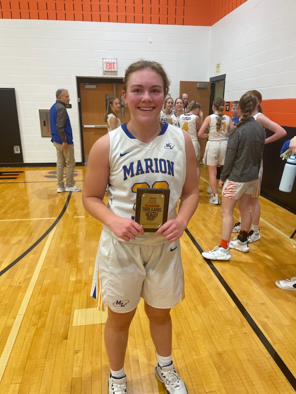 JV - Game 4 
Waynesville 26
<a href="/MLFlyers_sports/">Marion Local Athletics</a> 37  

MVP  Kiley Schoenlein - Marion Local