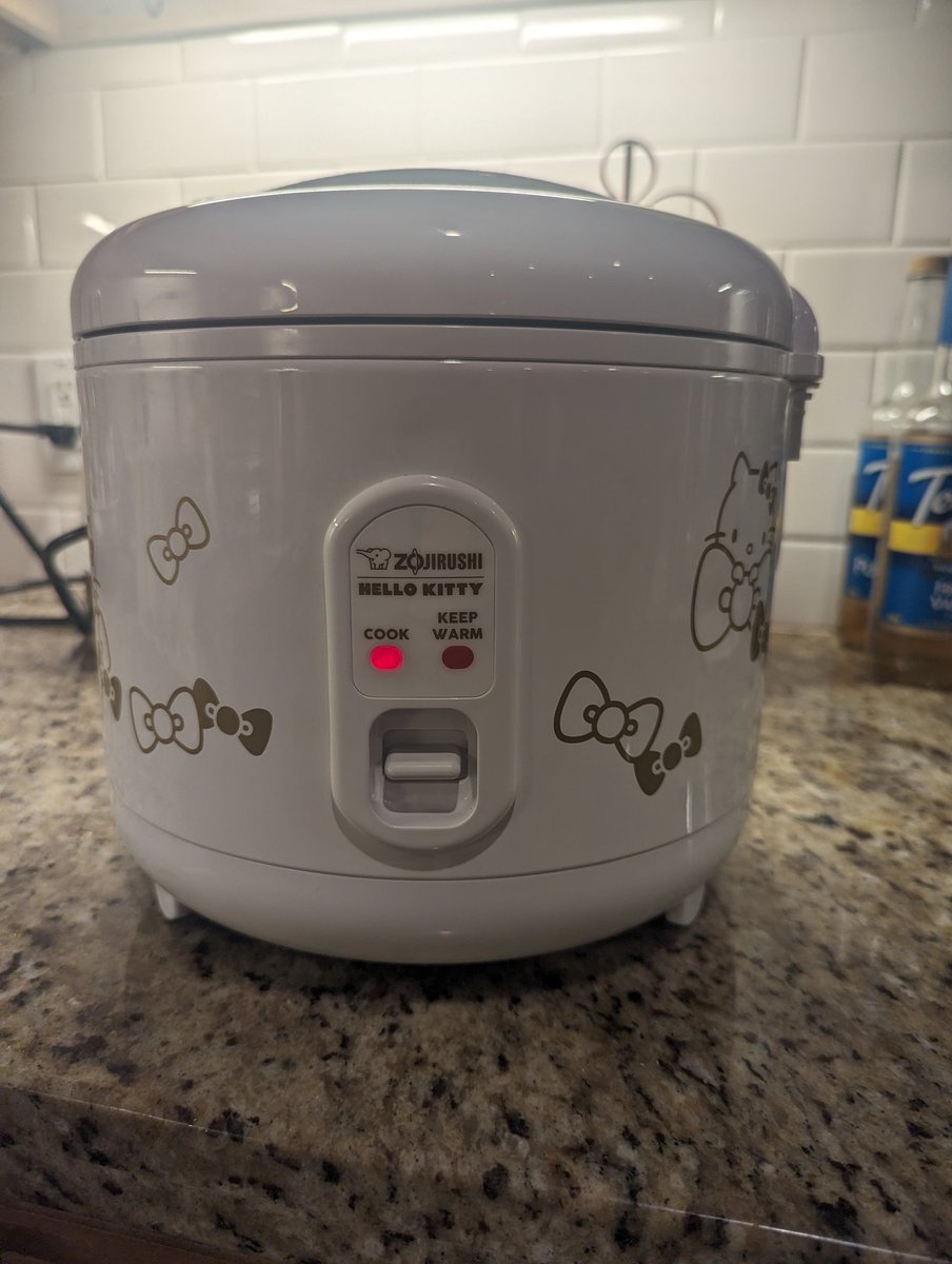 Once you get a <a href="/ZojirushiUSA/">Zojirushi America</a> rice cooker you'll never go back. 

Ignore the fact that mine is covered with Hello Kitty....