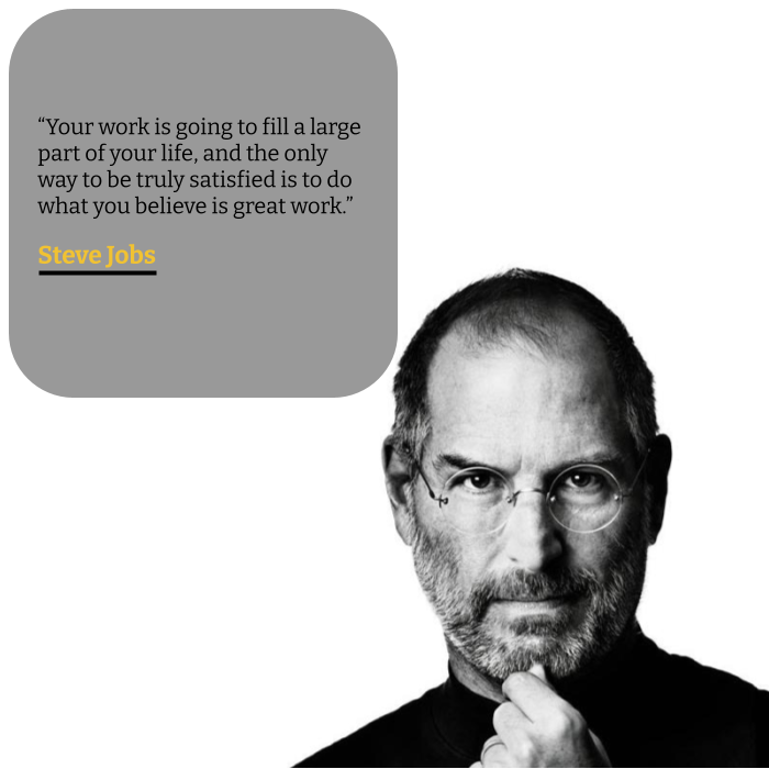 houseofgrit's tweet photo. “Your work is going to fill a large part of your life, and the only way to be truly satisfied is to do what you believe is great work.”

Steve Jobs https://t.co/ARzEPjSmqF