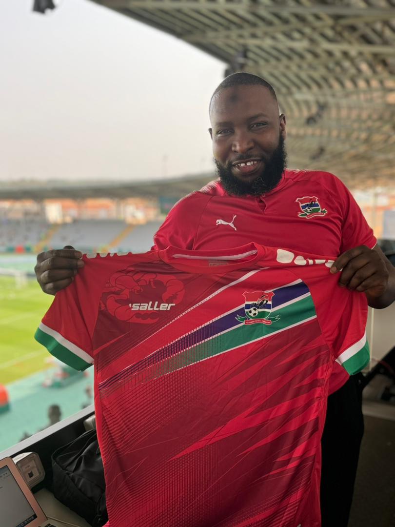 soccercafe1's tweet photo. I had to represent the brand. Thank you all to those who placed their orders. I am aware I owe four people jerseys, but they will be sorted out soon. A special jersey and sneakers from @SenekartO and @pingmoneyapp chip in, among others, for a successful #AFCON2023. https://t.co/XQd93h7T2B