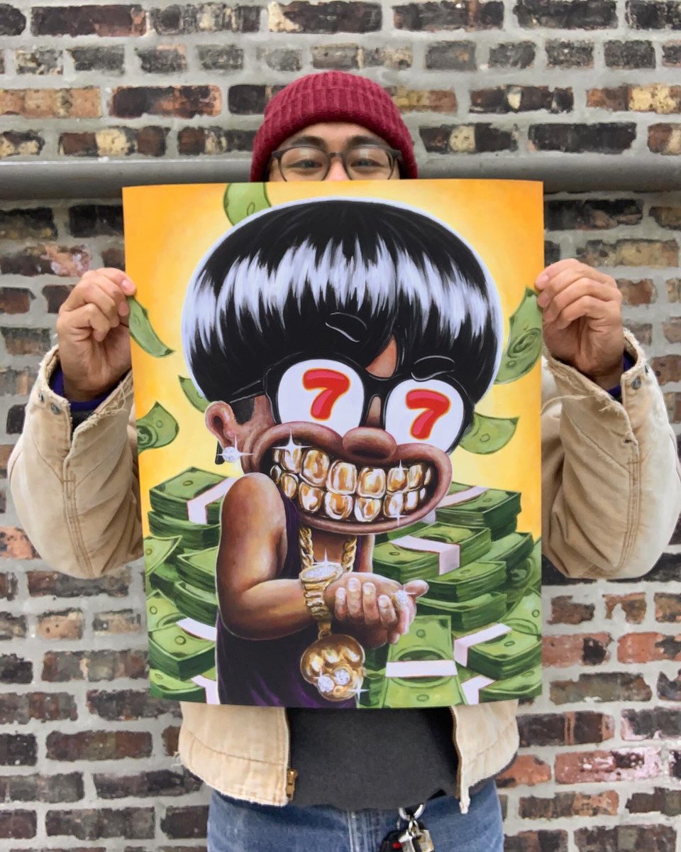 jeromewenthome's tweet photo. New year, new prints!

Two of my favorite pieces from last year now available as giclée prints! 16” x 20”, 290gsm 100% Cotton Rag Paper. Super vibrant and substantial.

Preorder w/ discount pricing here! Thank you!

https://t.co/Tmo9hShCiI https://t.co/CqafpYoKEt
