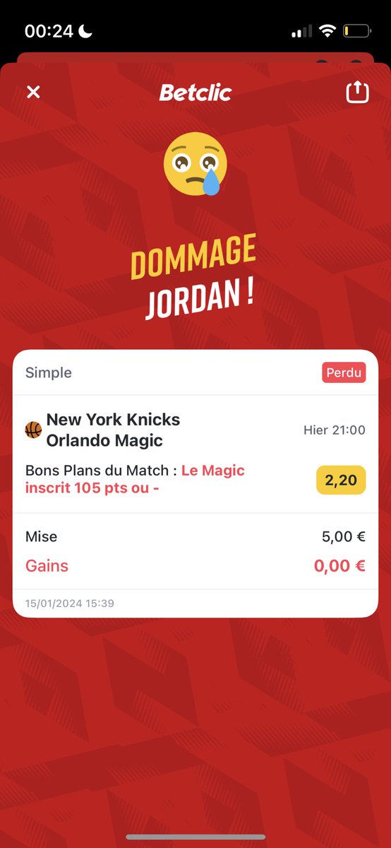 Jordan_PiiX's tweet photo. @Betclic bonsoir betclic, il y a une erreur ce pari est gagnant https://t.co/qc1NUh01cZ