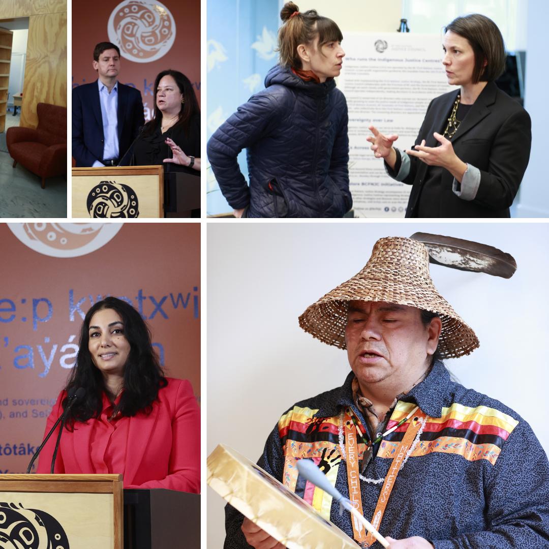 Some sights from an incredible day last week in xʷməθkʷəy̓əm (Musqueam), Sḵwx̱wú7mesh (Squamish), and səlilwətaɬ (Tsleil-Waututh) territory as we officially opened the doors of our brand new Vancouver Indigenous Justice Centre.

bit.ly/48u1cCV