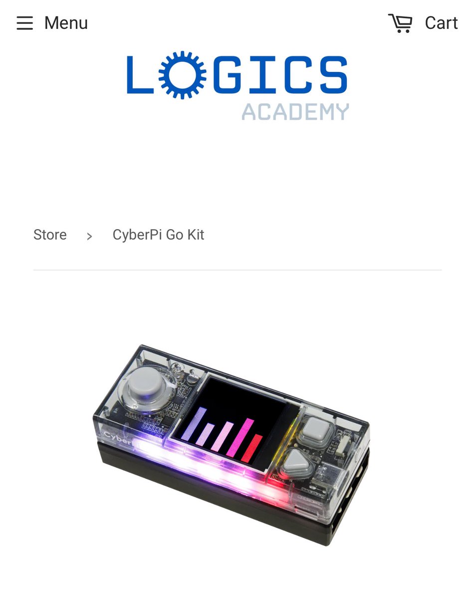 byteconference's tweet photo. Great news! 10 CyberPi Go Kits have been ordered for Andrew’s Exploring Pi Computers with mBlock Coding box session thanks to the generosity of #PLPSD. Hopefully they get here on time at @logicsacademy 😉 Plus Andrew is bringing 6 of his own! Sign up today! Sessions B & C 12 https://t.co/pLqvCfP2em