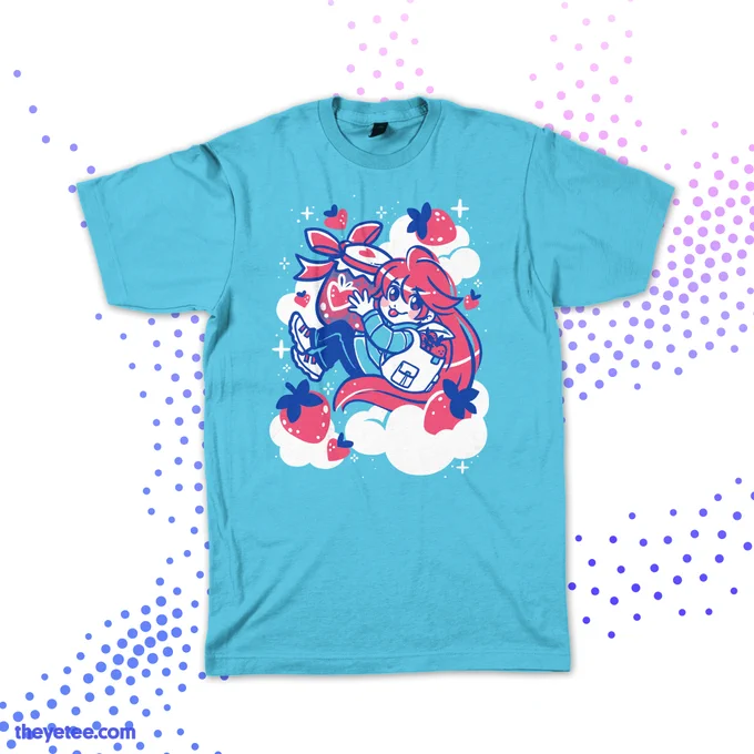 This must be Strawberry Jam, cuz jelly don't speedrun like that! Designed by  in collab with  and available thru Jan 21st as part of  . $6 from each tee sold goes to    
