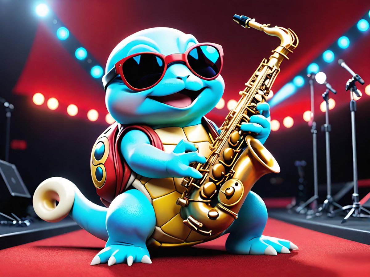 $SAX on the red carpet, ready to pick up the TikTok meme award of the year.